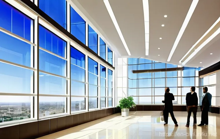 토목공학과 건축공학의 차이 - The Resilient Cityscape - A Civil Engineering Vision**
A dynamic, wide-angle shot of a sprawling, fu...